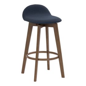 Mora Bar Chair - Navy & Cocoa