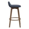 Mora Bar Chair - Navy & Cocoa