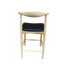 Myson Counter Stool - Ash & Black Seat