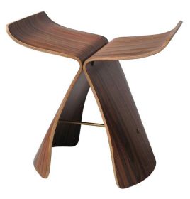 Papillon Stool - Rosewood