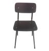Rika Chair - Black Seat/Back & Black Frame