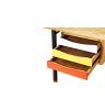 River Desk - Ash/Yellow/Red
