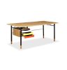 River Desk - Ash/Yellow/Red