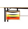 River Desk - Ash/Yellow/Red