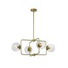 Corra 4-Light Satin Gold Chandelier