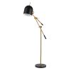 Fingle Gold Black Double Jointed Adjustable Floor Lamp