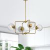 Corra 4-Light Satin Gold Chandelier