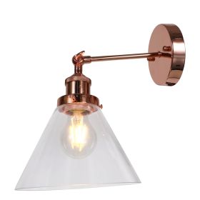 Buris Polished Copper 1-light Wall Sconce