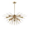 Aleks Bronze 10-light Chandelier