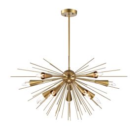 Aleks Bronze 10-light Chandelier