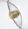 Salome Pendant Lamp - 1 Big & 4 Small Clear Glass Shades