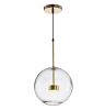 Salome Pendant Lamp - 1 Big Clear Glass Shade