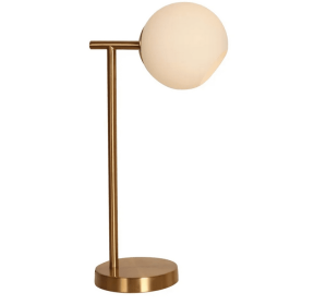 Saruna Polished Brass 1-light Table Lamp