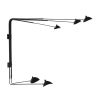Sergio Five-Arm Rotating Sconce Wall Lamp