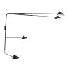 Sergio Four-Arm Rotating Sconce Wall Lamp