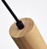 Solid Wood Single Pendant Lamp - Natural