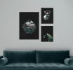 Teal Print