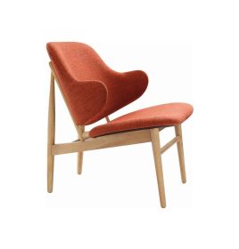 Veronic Lounge Chair - Oak & Russet