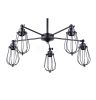 Vintage Industrial Edison Pendant Lamp - 5 Sockets