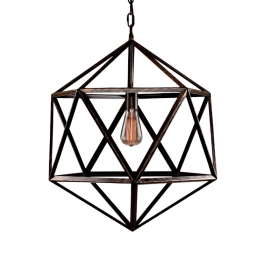 Warehouse of Tiffany's Caged Chandelier