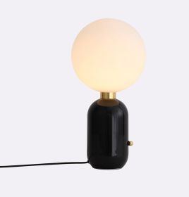 Aletha Table Lamp (Finish: Black, size: small)