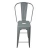 Bastille Bar Stool High Back Chair