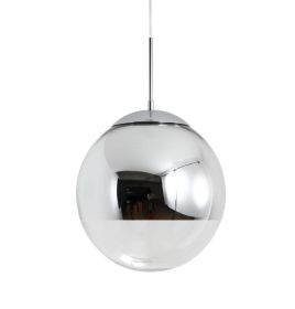 Mirror Ball Pendant Lamp (Glass: Gold, size: 40cm)