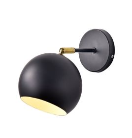 Finn Wall Lamp (Wall Lamp: Black)