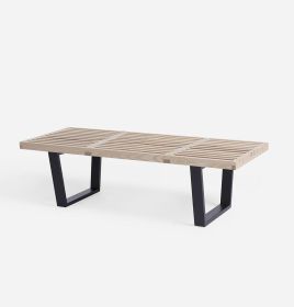 Henri Bench (Wood: Natural, size: 122cm)