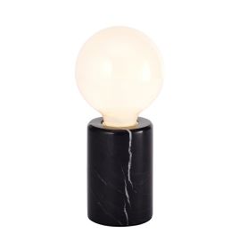 Jiar Marble Table Lamp (Marble base: Black)