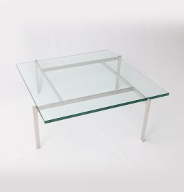 Katja Coffee Table (Top: 19mm tempered glass top)