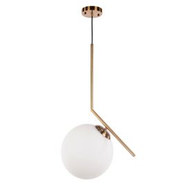 Kielo Pendant Light (Pendant Lamp: Chrome, size: large)