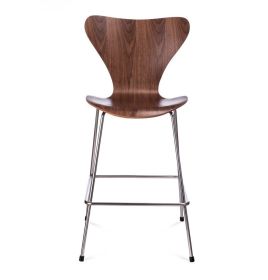 Madeleine Mid-Century Counter Stool (Veneer | Plywood: White Oak)