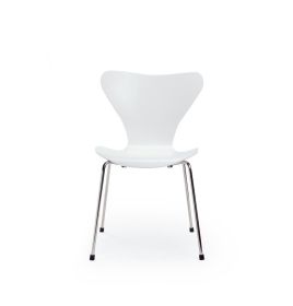 Madeleine Mid-Century Dining Side Chair (Veneer | Plywood: Walnut)