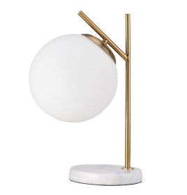 Oda Marble Table Lamp - Mini (Marble base: Black)