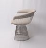 Lovise Wire Dining Chair - Upholstered in Cashmere Wool