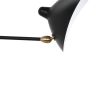 Sergio One Straight Arm Sconce Wall Lamp