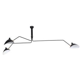 Sergio Three-Arm Pendant Lamp (Color: White)